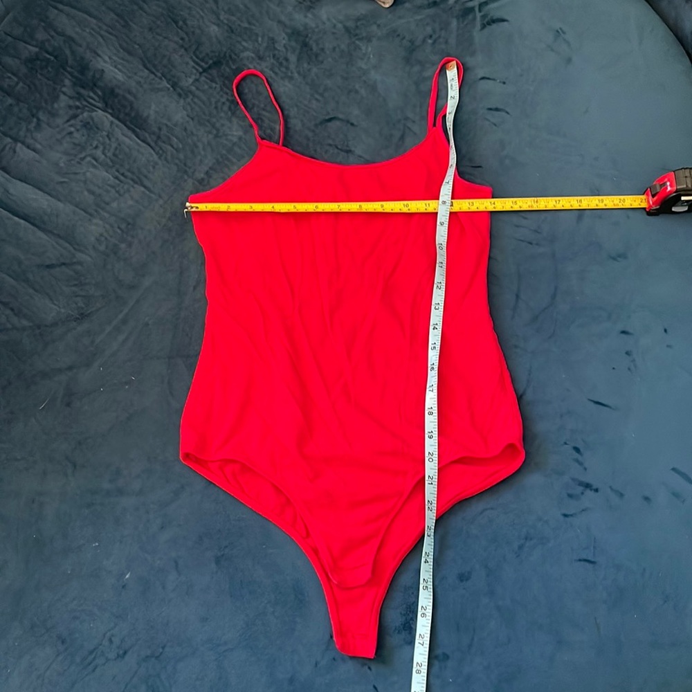 NWOT Red bodysuit